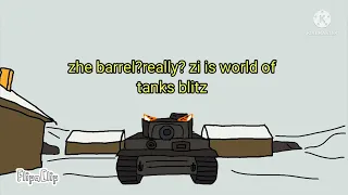 tiger 1 vs T-34-85 (and a kv2)(animated)