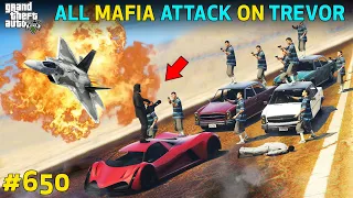 GTA 5 : LOS SANTOS ALL MAFIA AND GANGS BIGGEST ATTACK ON TREVOR | SPECIAL SERIES #650