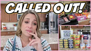 HUGE Grocery Haul, Savings, & Being Called Out For....