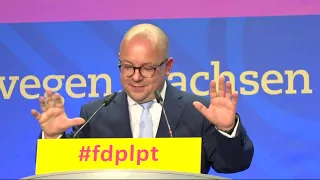 Bewerbungsrede von Frank Müller-Rosentritt für den Posten des Landesvorsitzenden der FDP Sachsen