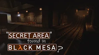 Exploring Out of Bounds Areas in On A Rail (Black Mesa)