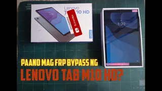 UNLOCK/BYPASS | Lenovo Tab M10 HD