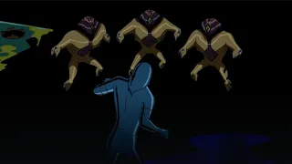 Ben 10 Alien Force - Jetray, Gwen, Kevin and Ken vs DNAliens