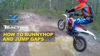 How to jump gaps and 'bunny hop' on dirt bikes︱Cross Training Enduro