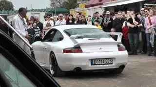 2x Porsche 9ff Revving - loud Sound!