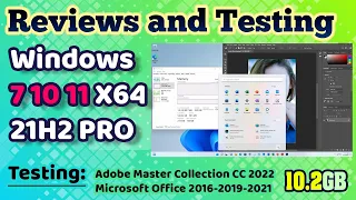Review Windows 7 10 11 X64 21H2 PRO OEM ESD en US APRIL 2022 GEN²