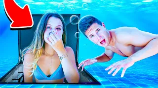 SCOPRIAMO DOVE CI PORTA IL PASSAGGIO SEGRETO SOTT’ACQUA IN PISCINA!💧