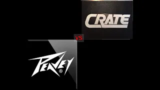 Peavey Vs Crate amps 1 Riff on 7 Rigs