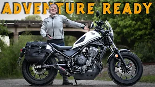 The Honda Rebel Adventure Motorcycle