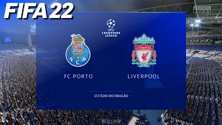 FIFA 22 - FC Porto vs. Liverpool @ Estádio do Dragão | PS5