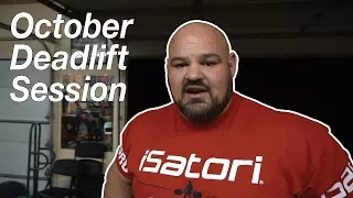 October Deadlift Session | Brian Shaw