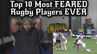 Top 10 Most FEARED Rugby Players EVER | (GoHammTV Reaction)