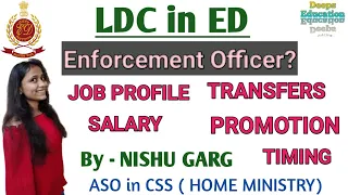 LDC in ED job profile || complete details by NISHU GARG #ssc #chsl #ldc #ed #DeepsEducation