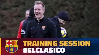 El Clásico week begins with Monday training