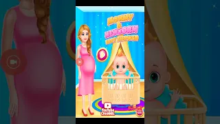 JUgando el Juego de Moms pregnacy care / barbiie raisza