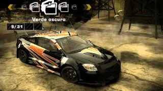 NFS Most Wanted tuning - Chevrolet Cobalt SS