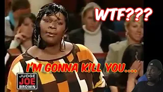 PYSCH0 BLACK WOMAN THREATENS TO SHO0T THE JUDGE! BEWARE NON STOP YELLING... #REACTION #COURT #judge