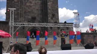 Victory Day Singing - Yerevan, Armenia