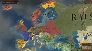 Europa Universalis 4 AI Timelapse - Extended Timeline Mod 1618-2500