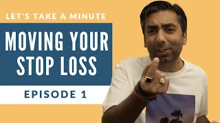 Why You Shouldn't Move Your Stop Loss | Lets Take A Minute, Episode 1 | Urban Forex