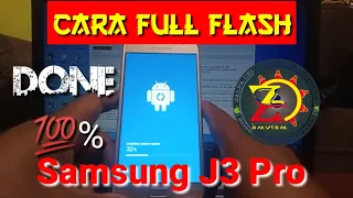 how to flash samsung j3 pro using odin3 tool || samsung j3 pro full flashing