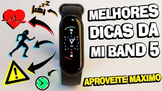 MELHORES DICAS PARA APROVEITAR O MAXIMO A MI BAND 5