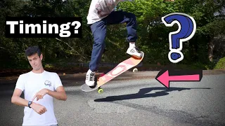 What is the "TIMING" of an OLLIE?