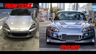 BUILDING MY S2000 IN 10 MINUTES *FULL TRANSFORMATION*