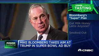 Presidential Candidate Mike Bloomberg takes aim at President Donald Trump in Super Bowl ad buy