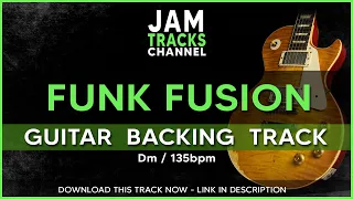 Funk Fusion/Jazz Funk Guitar Backing Track in Dm