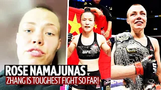 Rose Namajunas Couldn't Believe She Won The Belt | UCC