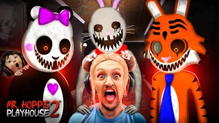 Fluffy Bunny Scary!!  Mr. HOPPS Playhouse 2 is TERRIFYING (FGTeeV Gameplay/Skit)