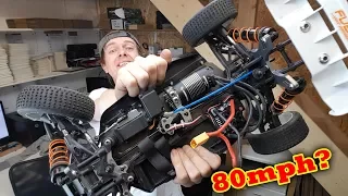 Hobao Hyper VS 7075 Race Chassis And 2200kv Hobbywing Max 8 Combo