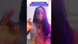 BraHaRaMa 💜VIOLET FLAME 🔥 Light Language: Protection & Transmutation (video violet flame reiki)