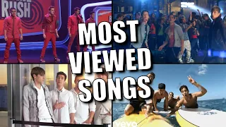 TOP 15 MOST VIEWED BIG TIME RUSH SONGS 📈 2022