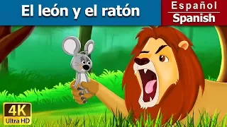 El león y el ratón | The Lion and the Mouse in Spanish | @SpanishFairyTales