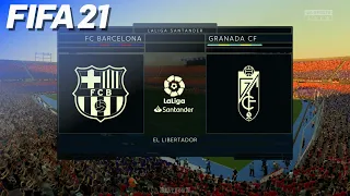 FIFA 21 - FC Barcelona vs. Granada CF | PS5