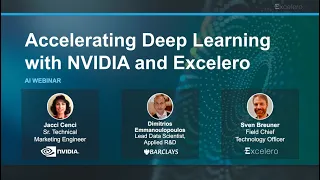 Webinar - Accelerating Deep Learning with NVIDIA and Excelero