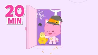 Happy Halloween🎃 | Best Short Animation | Sing Along to Baby Shark | Pinkfong Baby Friends