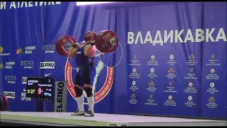 2016 Russian National Weightlifting +105 kg C+Jerk