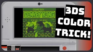 How To Get Game Boy Colors on the 3DS Virtual Console