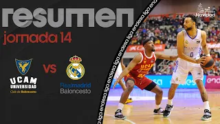 UCAM Murcia - Real Madrid (71-80) RESUMEN | Liga Endesa 2021-22