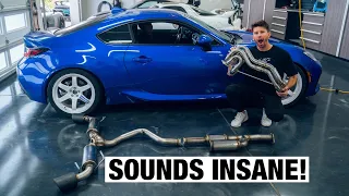 2022 BRZ Unequal Length Header + Catback Exhaust Install!