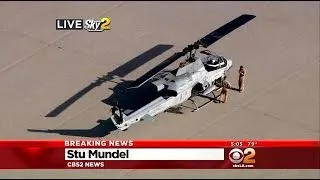 Military Chopper Makes Emergency Landing In LA River