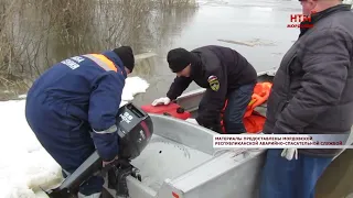 Половодье в районах Республики Мордовия.