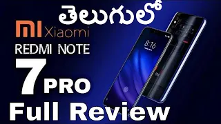 Redmi Note 7 Pro In Depth Review With Pros & Cons || In Telugu ||🔥🔥🔥