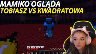 MAMIKO ogląda TOBIASZGAMING vs KWADRATOWA MASAKRA