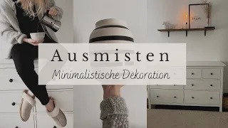 Dekoration Ausmisten I Minimalismus in Schubladen und Schränken