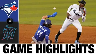 Blue Jays vs. Marlins Game Highlights (6/22/21) | MLB Highlight