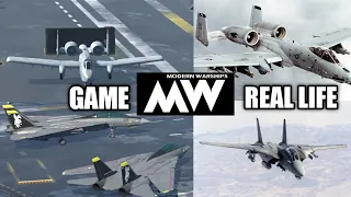 Modern Warship Real Life part 28 (F-14 Tomcat & A-10 Thunder Bolt)